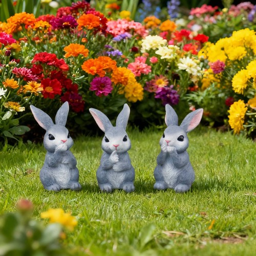 Stück harz hase figur - 3,