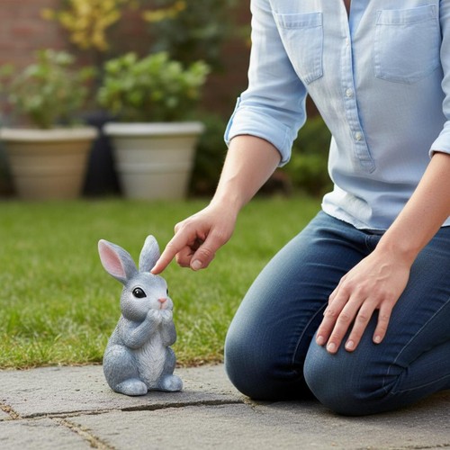Stück harz hase - 3,