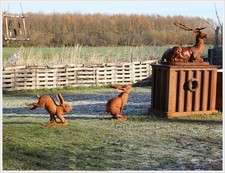 Neu Gusseisen Plastik XL Hase