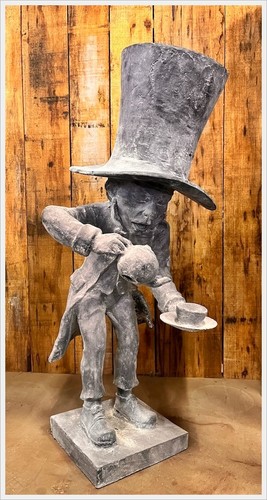 Neu gusseisen figur der - gusseisen,