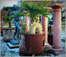 Gartenfigur  Lindwurm Drache