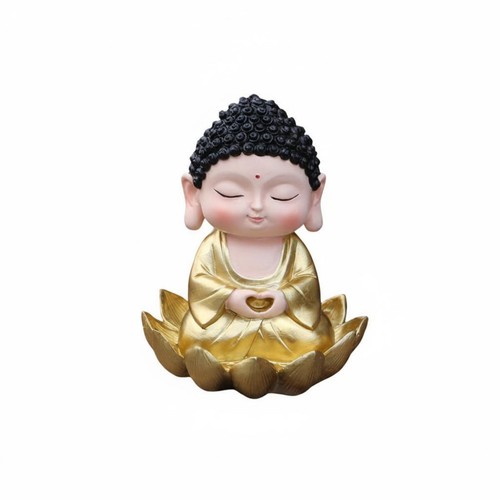 Goldene buddha dekofigur - goldene, buddha-dekofigur