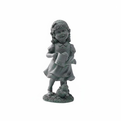 Mädchen mit gießkanne statue - mädchen,