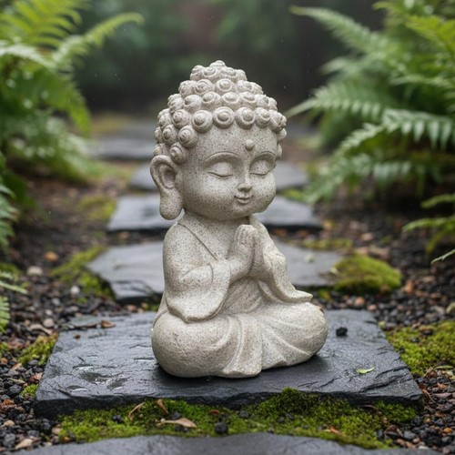 Meditierende buddha figur - meditierende, buddha-figur