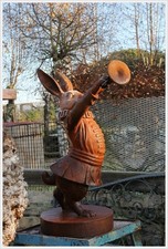 Neu Gusseisen Figur das weiße